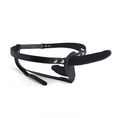 Подвійний страпон Cintura doppio fallo strap-on Black