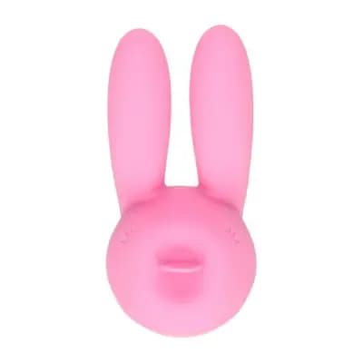 Кліторальний вібратор Femme Toys Funny Bunny, рожевий