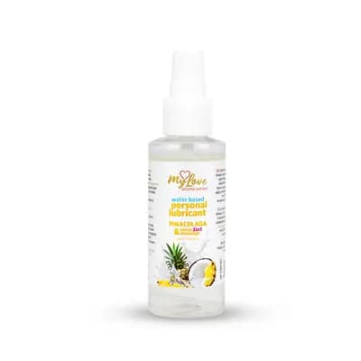 Лубрикант на водній основі 2 в 1 MyLove Aroma Series, з ароматом пінья-колада, 50 мл