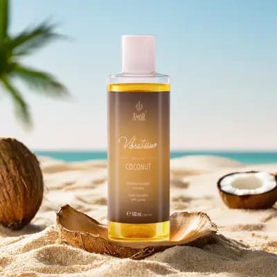 Масажна олійка Amor Vibratissimo Coconut з ароматом кокоса, 100 мл