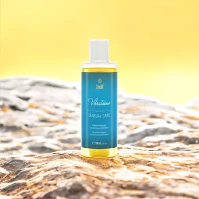 Массажное масло AMOR Vibratissimo Sensual Care, с алоэ вера и пантенолом, 100 мл