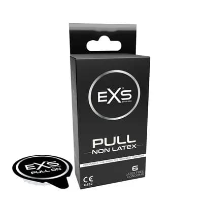 Презервативи EXS Pull, безлатексні, 6 шт