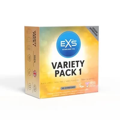 Презервативи EXS Variety Pack 1, 48 шт