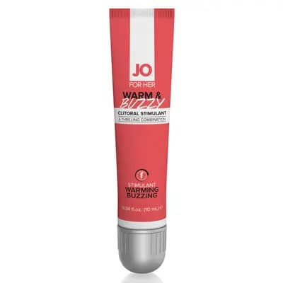 Кліторальний зігріваючий гель System JO - For Her Clitoral Stimulant Warming Warm & Buzzy 10 ml