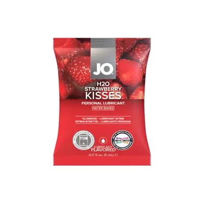 Лубрикант System JO Sachet Strawberry Kisses 5 ml