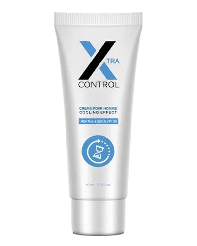 Пролонгатор RUF X-Control Penis Cool Cream, з охолоджуючим ефектом, 40 мл