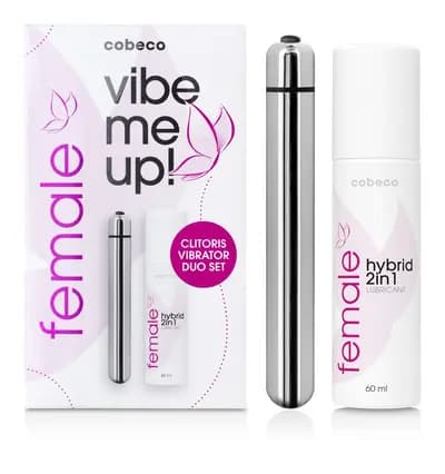 Набір жіночий  Female Vibe me up Вібратор  duoset (60ml)