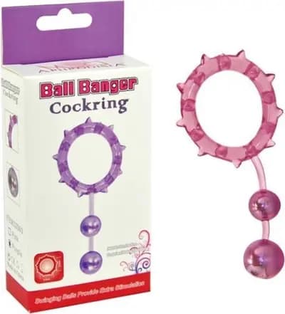 Ерекційне кільцеBall Banger Cockring 2 Balls
