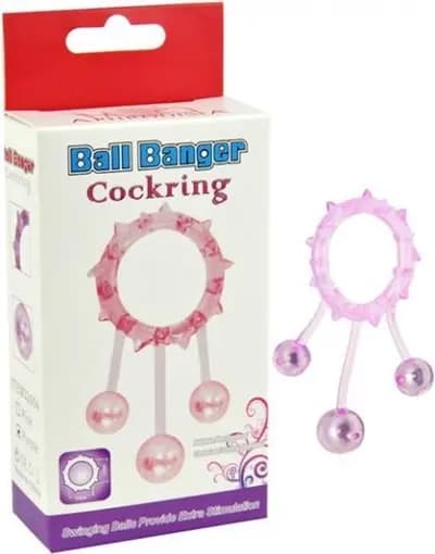 Ерекційне кільцеBall Banger Cockring 3 Balls