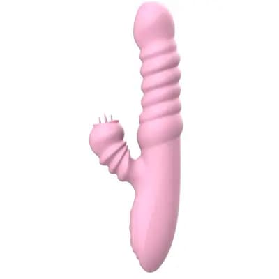 Пульсирующий вибратор с функцией толчков Vibrating Spear