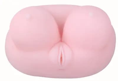 Мастурбатор для подвійної стимуляції BOSS SERIES Pussy & Ass 02