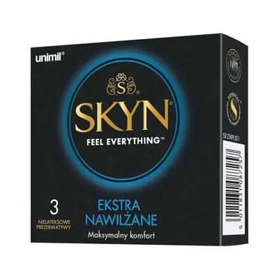 Презервативи UNIMIL SKYN Elite Extra Lube, безлатексні, з додатковим змащенням