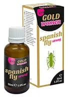 Краплі жіночі збуджуючі HOT Spanish Fly Women Gold Strong, 30 мл