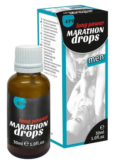 Збуджуючі краплі HOT ero Marathon Drops men, для чоловіків, 30 мл