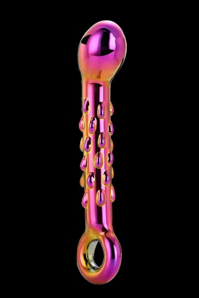 Фалоімітатор  Gamur Glass Ribbed G-Spot