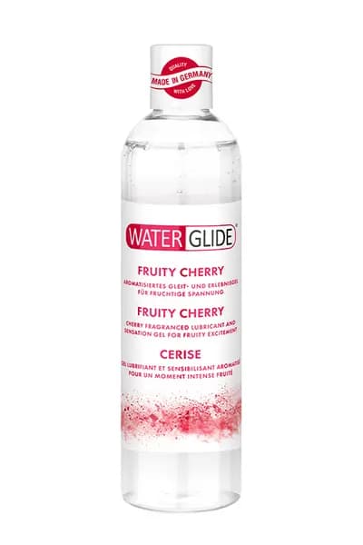 Лубрикант на водной основе TONGA Waterglide Fruity Cherry, со вкусом вишни, 300 мл