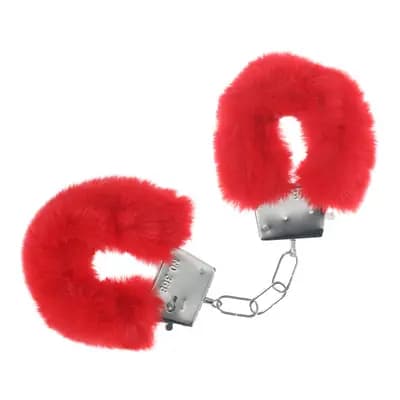 Наручники Classic Fluffy Handcuffs Red