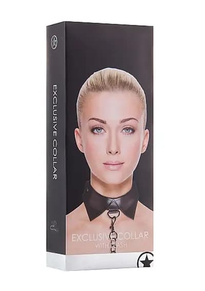 Комір Exclusive Collar & Leash - Black
