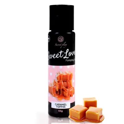 Оральний гель SECRET PLAY Sweet Love, з ароматом карамельного тоффі, 55 мл