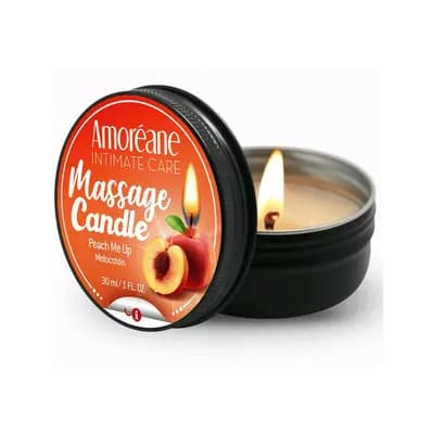 Масажна свічка CNEX Amoreane Peach Me Up, з ароматом персика, 30 мл
