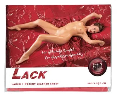 ВІнілова простинь La Laken dunkel rot