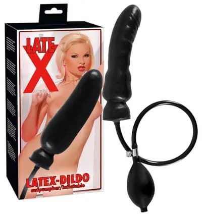 Фалоімітатор розширювач Latex Dildo inflatab