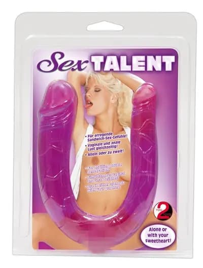 Подвійний фалоімітатор ORION You2Toys Sex Talent Double Dong, фіолетовий