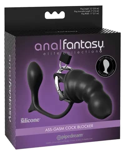 БДСМ Пояс вірності AFE Ass-gasm Cock Blocker