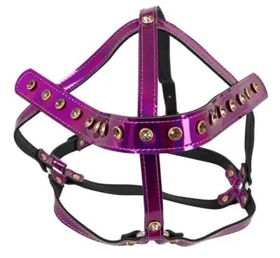 БДСМ-маска ORION Head Harness, з відкритим ротом