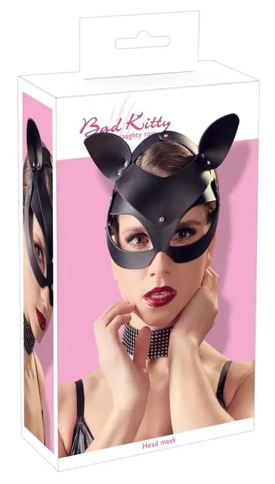 Маска кішечки ORION Bad Kitty Naughty Toys Head Mask, чорна