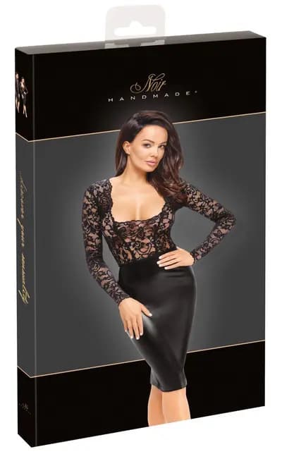 Плаття еротичне Pretty Love/Baile Noir Lace Dress, чорне, S