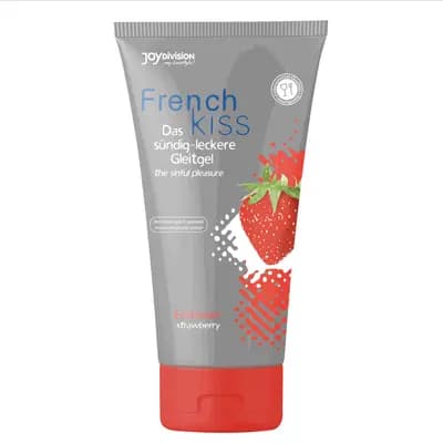 Оральный лубрикант JOYDIVISION Frenchkiss, вкус клубники, 75 мл