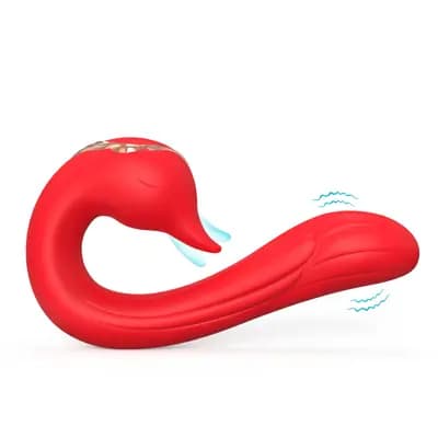 Вібратор Swan Red, 9 vibration functions