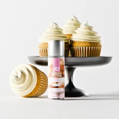 Оральний лубрикант на водній основі System JO Bake Shoppe, зі смаком ванільного капкейка з кремовою глазур'ю, 60 мл