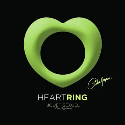 Кільце на пеніс Heart Ring Phosphorescent – Glow In The Dark