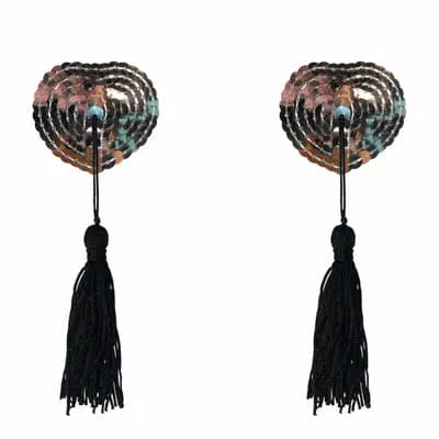 Пестіси Pasties Burlesque Gipsy Silver