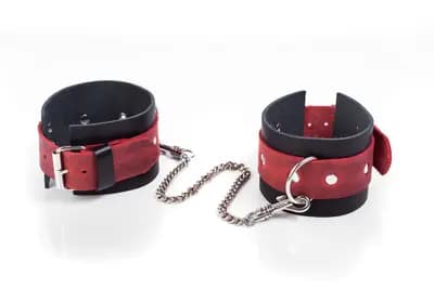 Наручники Cuffs Crazy Horse Red, Big
