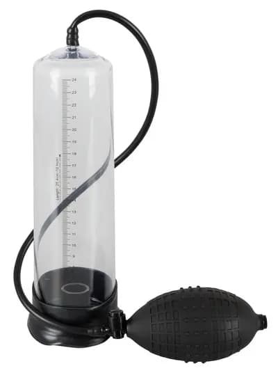 Вакуумна помпа BOSS SERIES Powerpump, чорна з прозорим, 22 см, 6,9 см