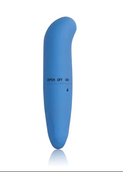 Вібратор для точки G BOSS SERIES Mini G Spot, синій