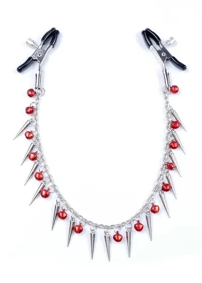 Затискачі для сосків FETISH BOSS SERIES Stymulator Exclusive Nipple Clamps, №3, чорно-сині