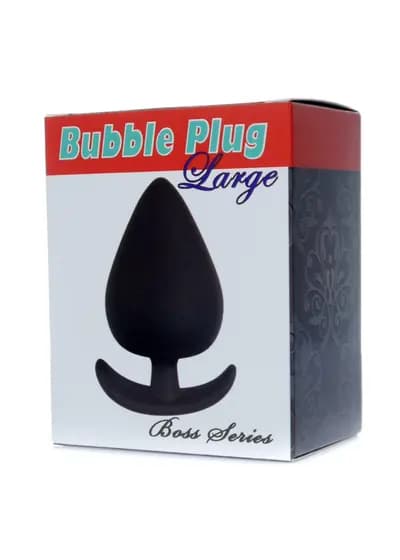 Анальна пробка з вібрацією BOSS SERIES Bubble, Large