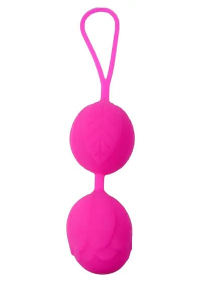 Вагинальные шарики BOSS SERIES Silicone Kegel Balls, розовые