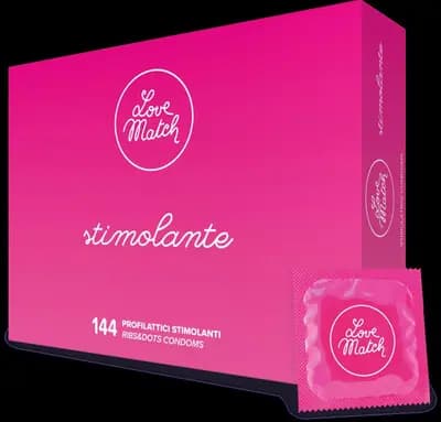 Презервативи Love Match Stimolante, 144 шт
