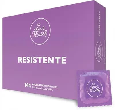 Презервативи Love Match Resistante, 144 шт