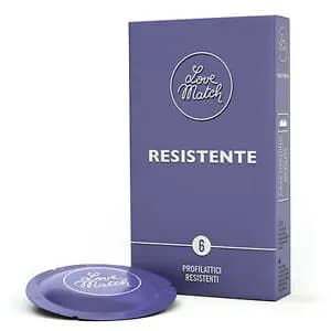 Презервативи Love Match Resistante, 6 шт