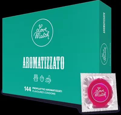 Презервативи Love Match Arromatizato 144 pack