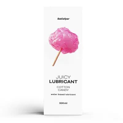 Лубрикант на водній основі Satisfyer Water Based, з ароматом цукрової вати, 300 мл