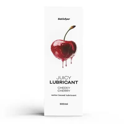 Лубрикант на водній основі SATISFYER Cheeky Cherry, з ароматом вишні, 300 мл