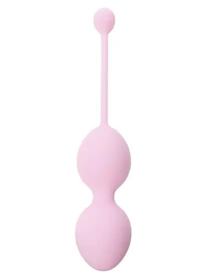 Вагинальные шарики BOSS SERIES Femme Silicone Kegel Balls, розовые