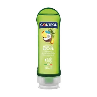 Масажний гель з ароматом екзотичних фруктів  Control Exotic Escape 200 ml